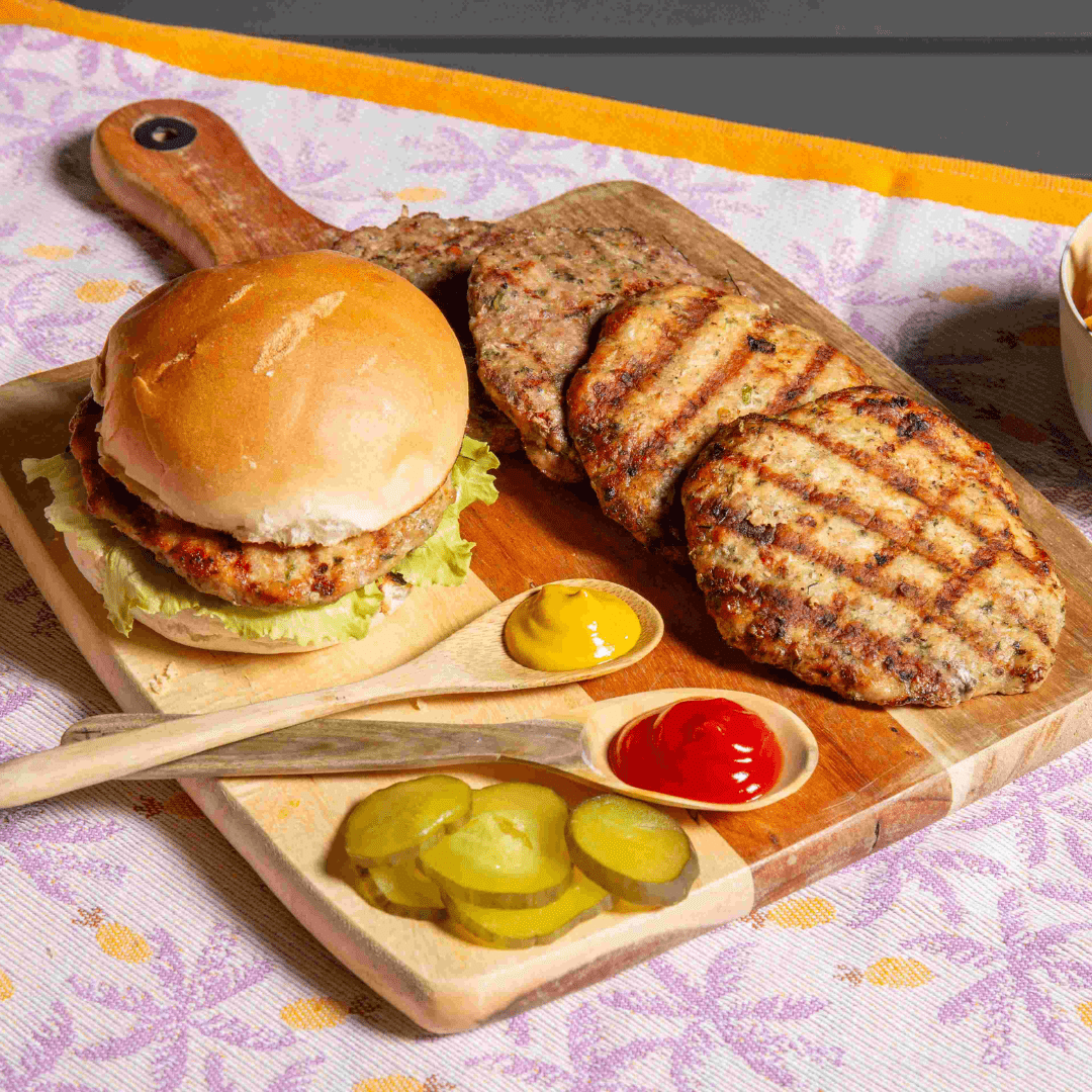 Chicken Burguers- Familia Fine foods