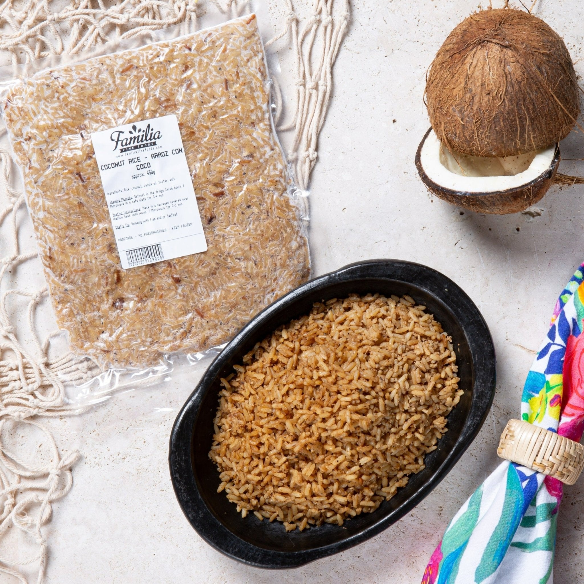Frozen Coconut rice