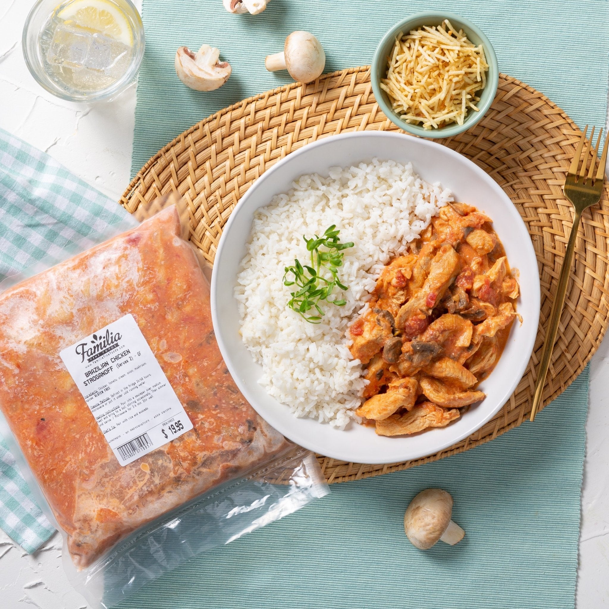 Brazilian Chicken Stroganoff