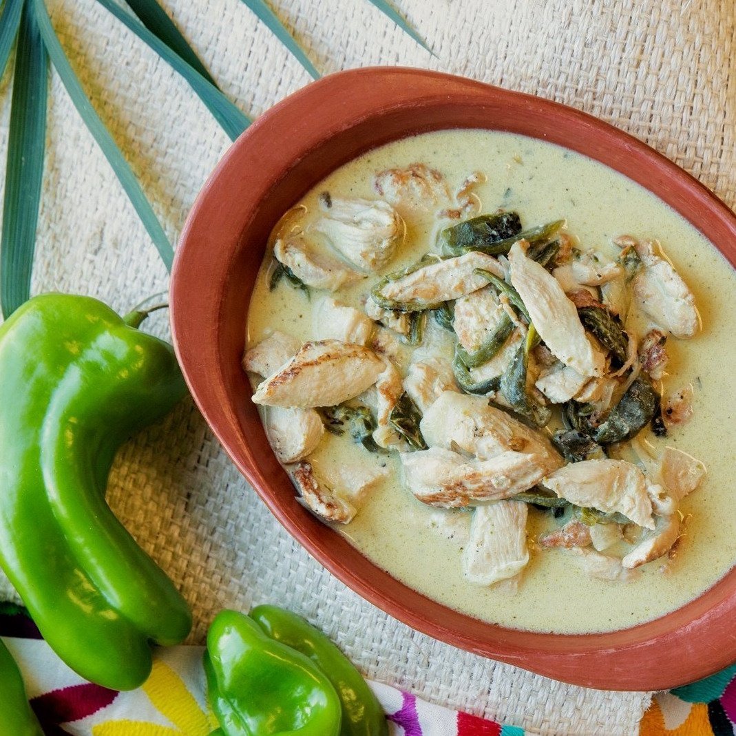 Chicken Rajas Poblanas (approx. 700g)
