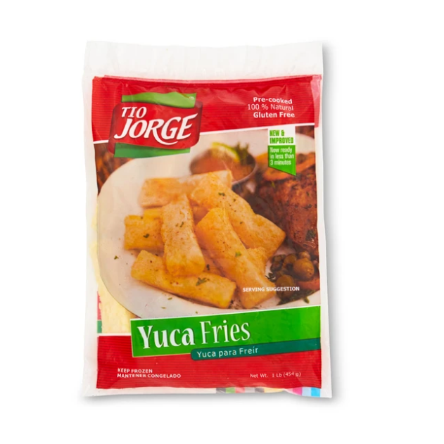 Frozen Yucca Fries - Tio Jorge 454gr