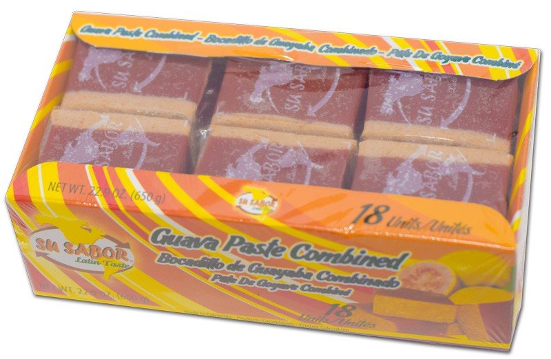 Bocadillo Veleno (Guava Paste) Box 18 units Su Sabor