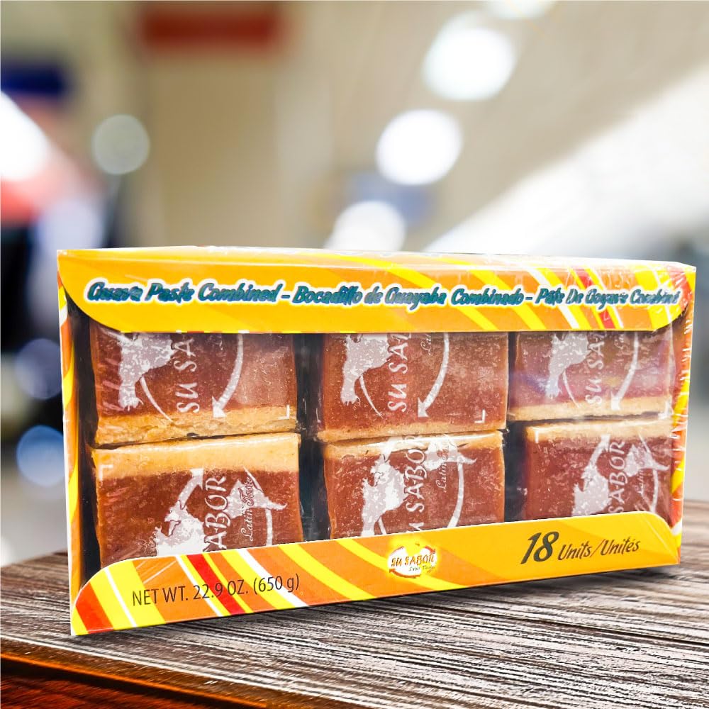 Bocadillo Veleno (Guava Paste) Box 18 units Su Sabor