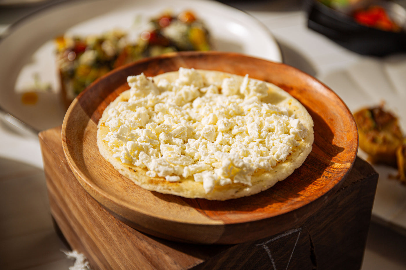 Arepa con Queso