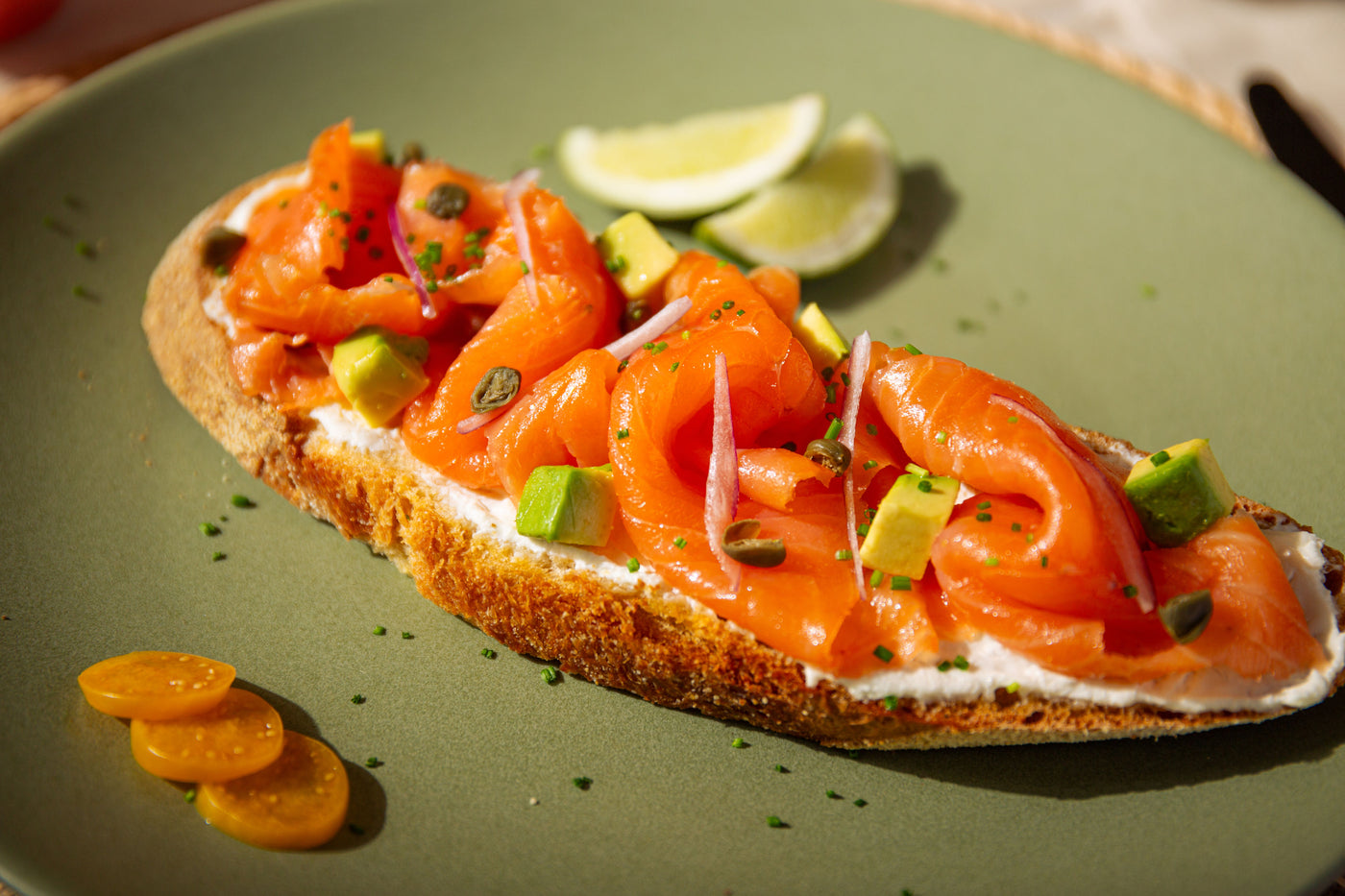 Smoked Salmon Toast