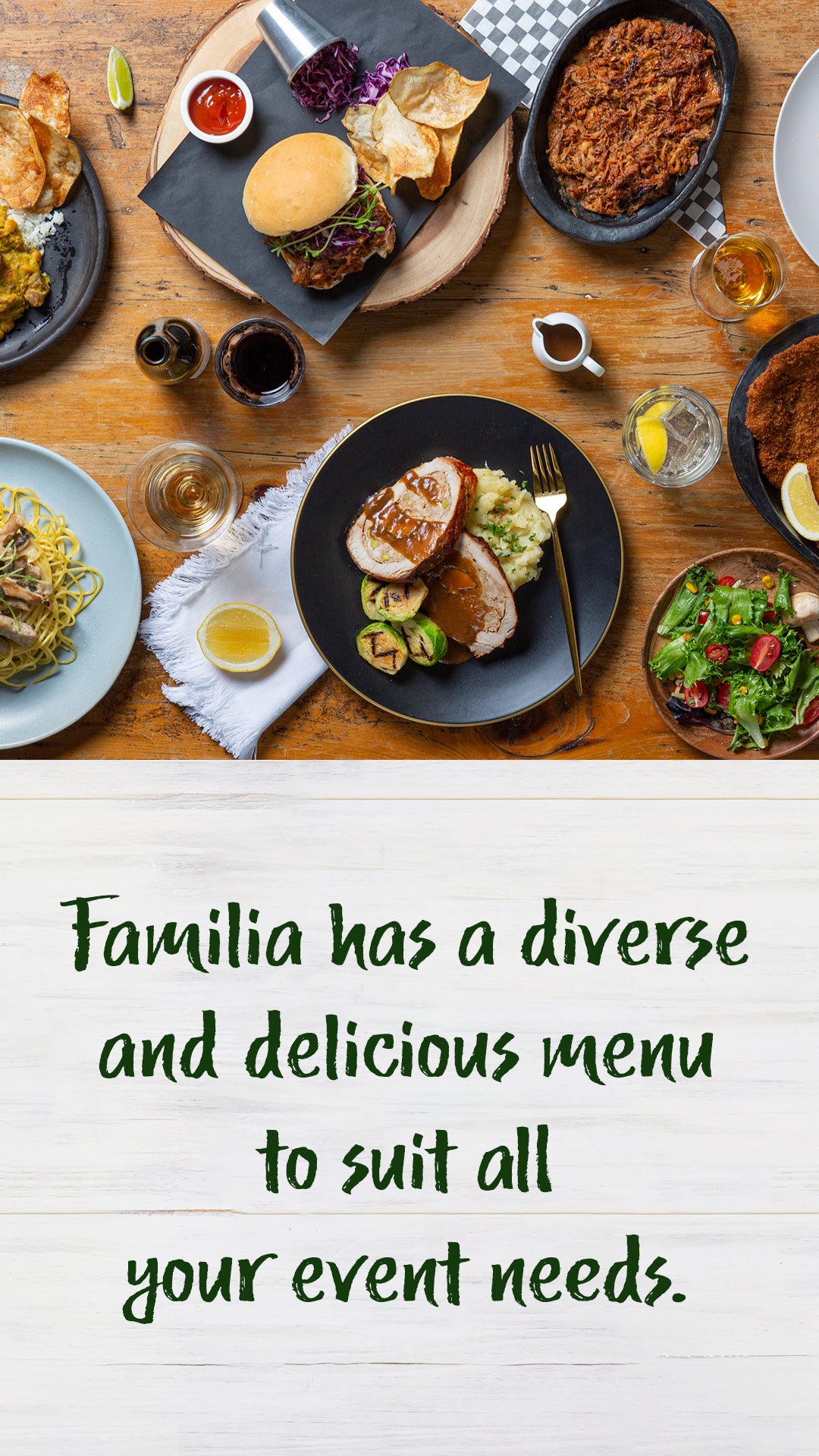 Familia Fine Foods Inc. Homemade latin food restaurant and catering