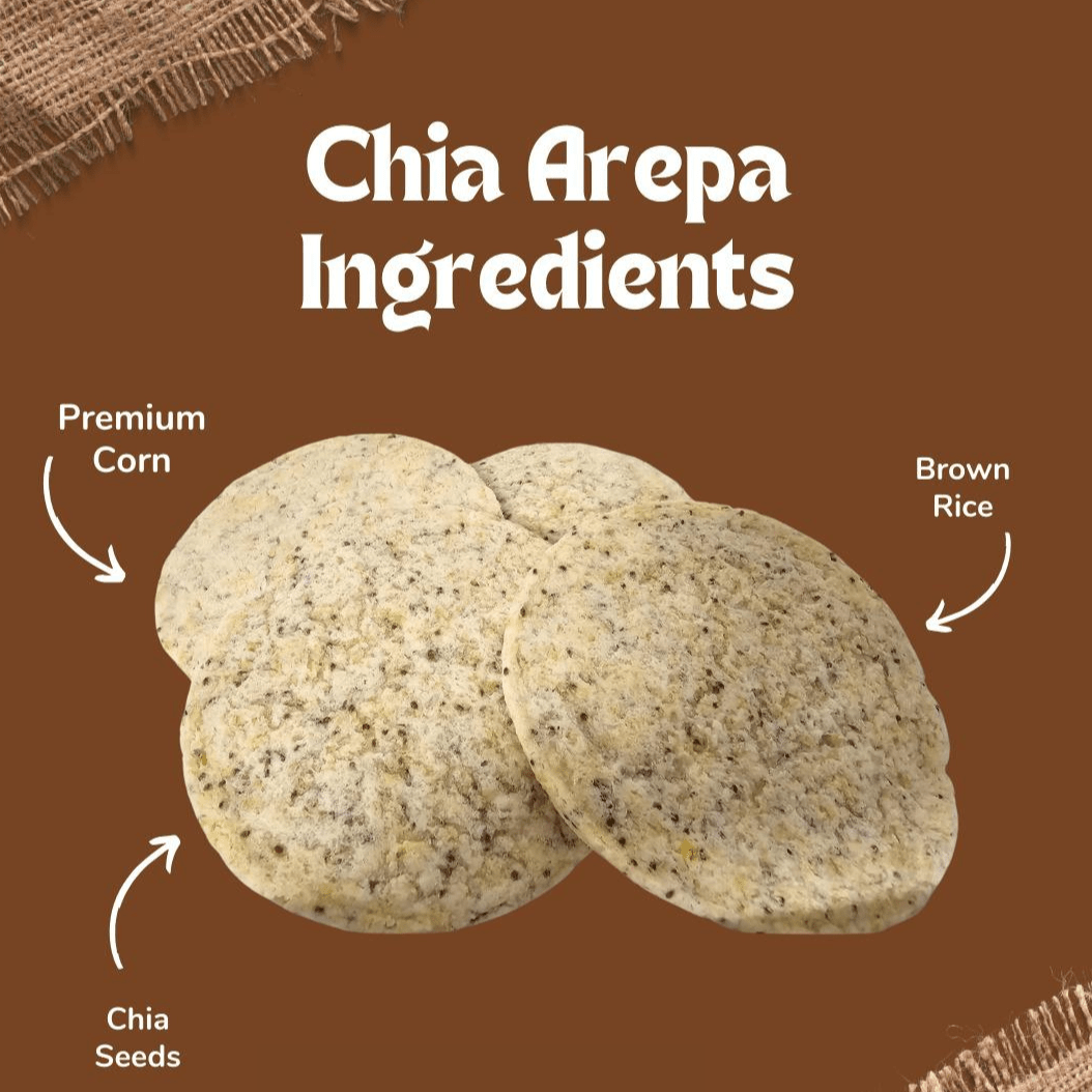 Arepas de Chia - Familia Fine foods