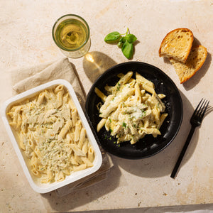 Familia's Chicken Alfredo Pasta Bake. Best Frozen Meals in Burlington