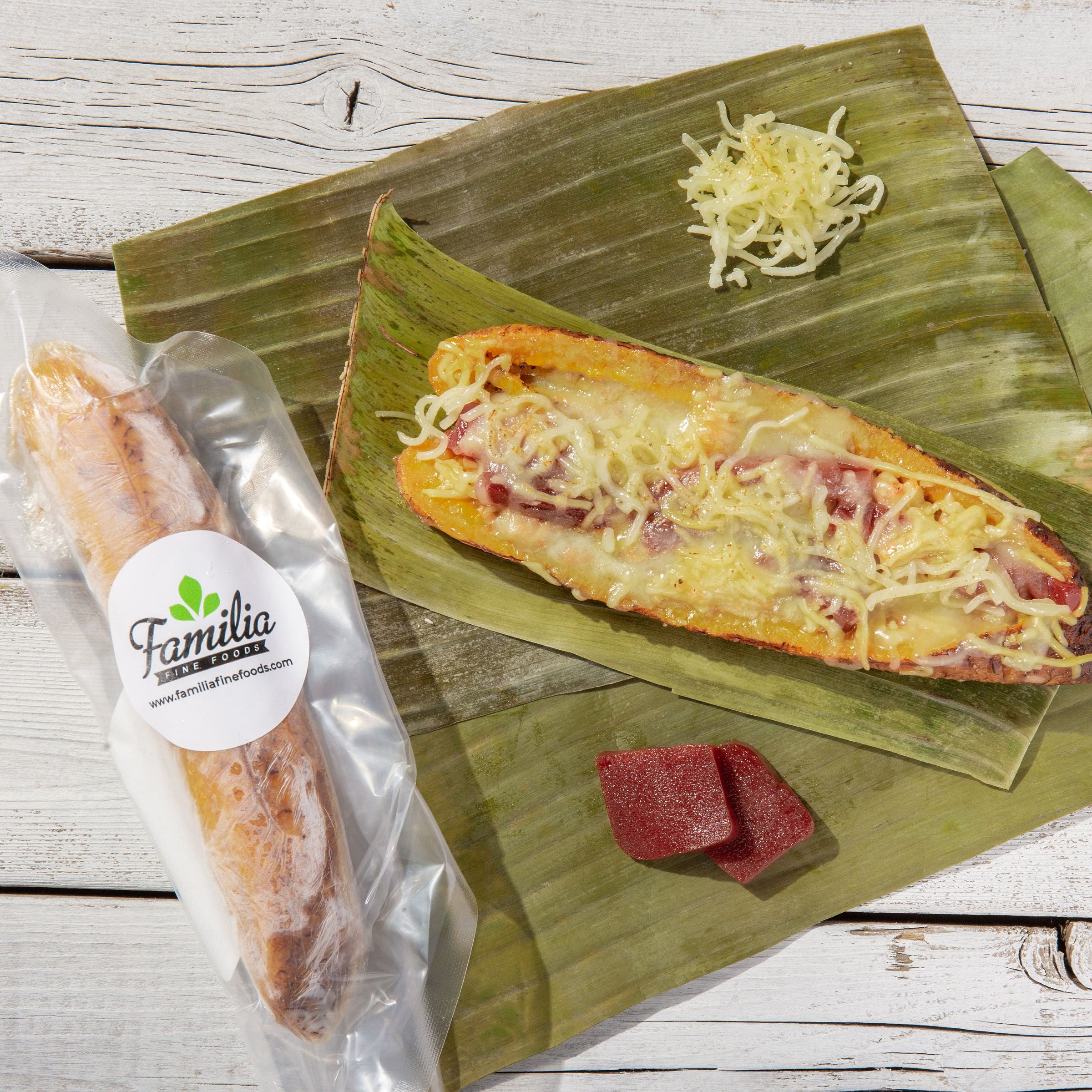 Sweet Yellow Plantain (Cheese and Guava) Frozen