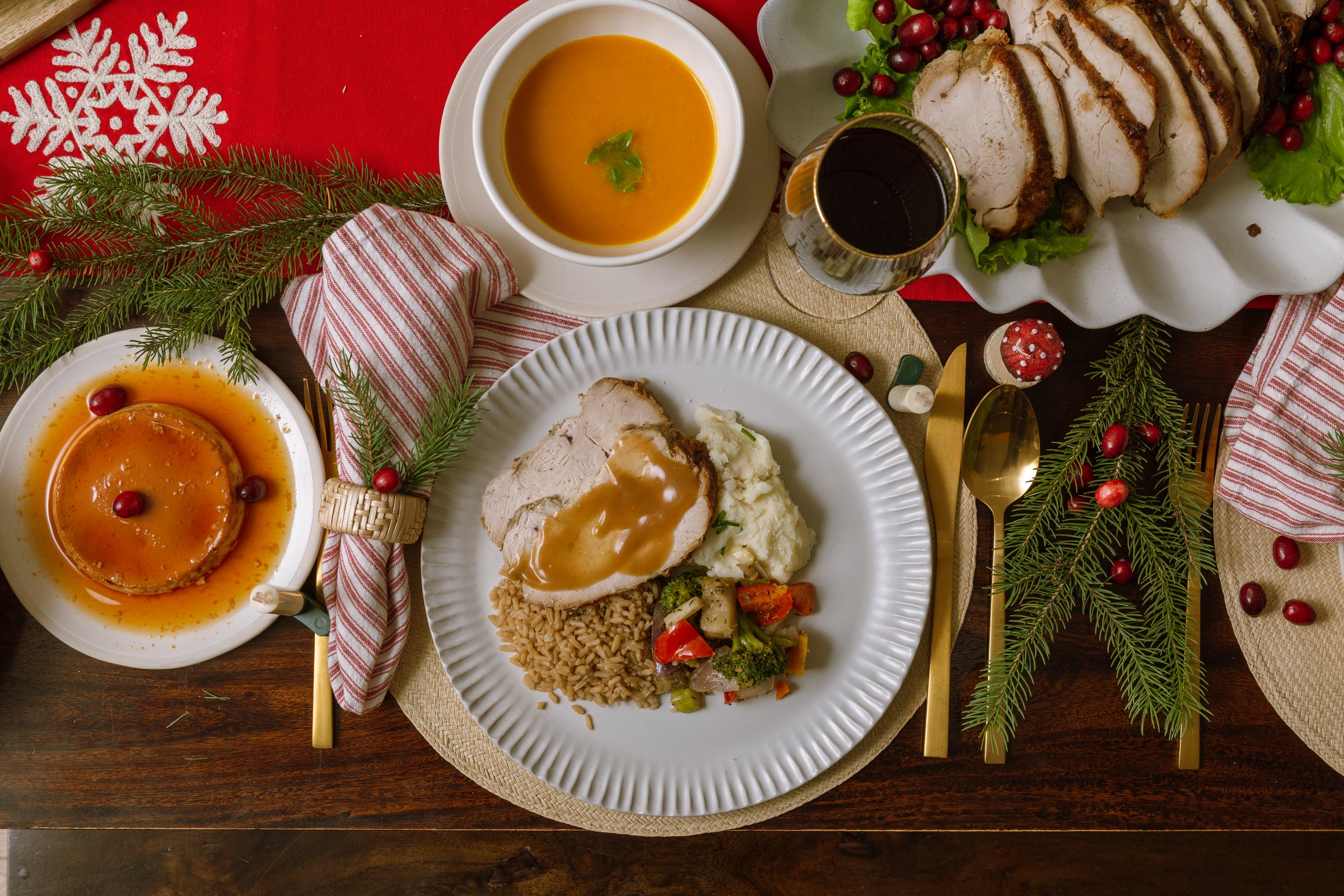 Turkey Christmas Dinner in Burlington