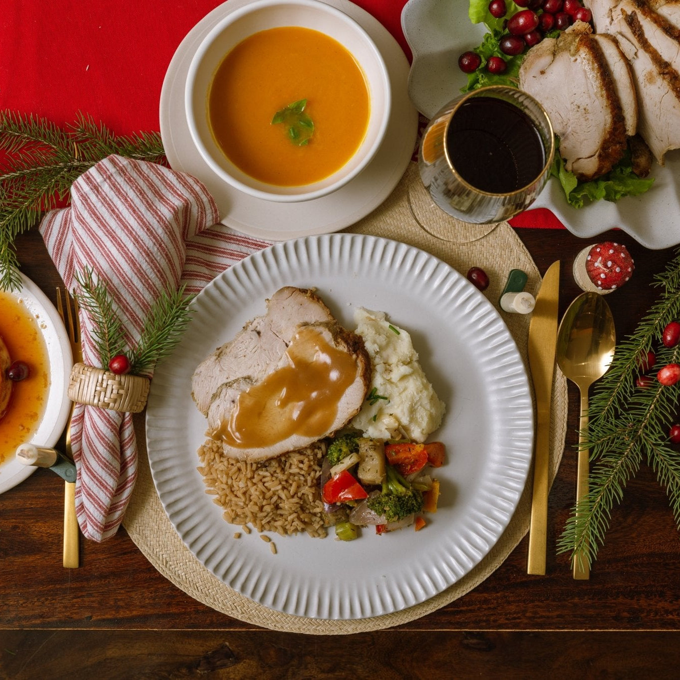 Turkey Christmas Dinner in Burlington