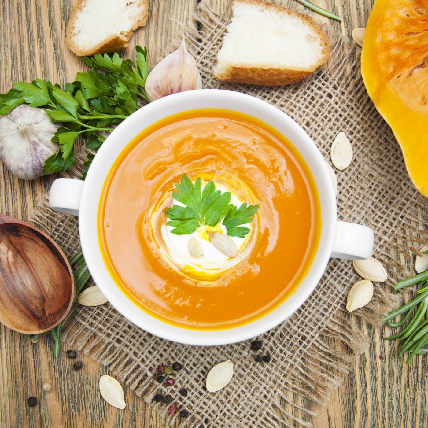 Carrot and Butternut Squash Soup (approx. 450ml)