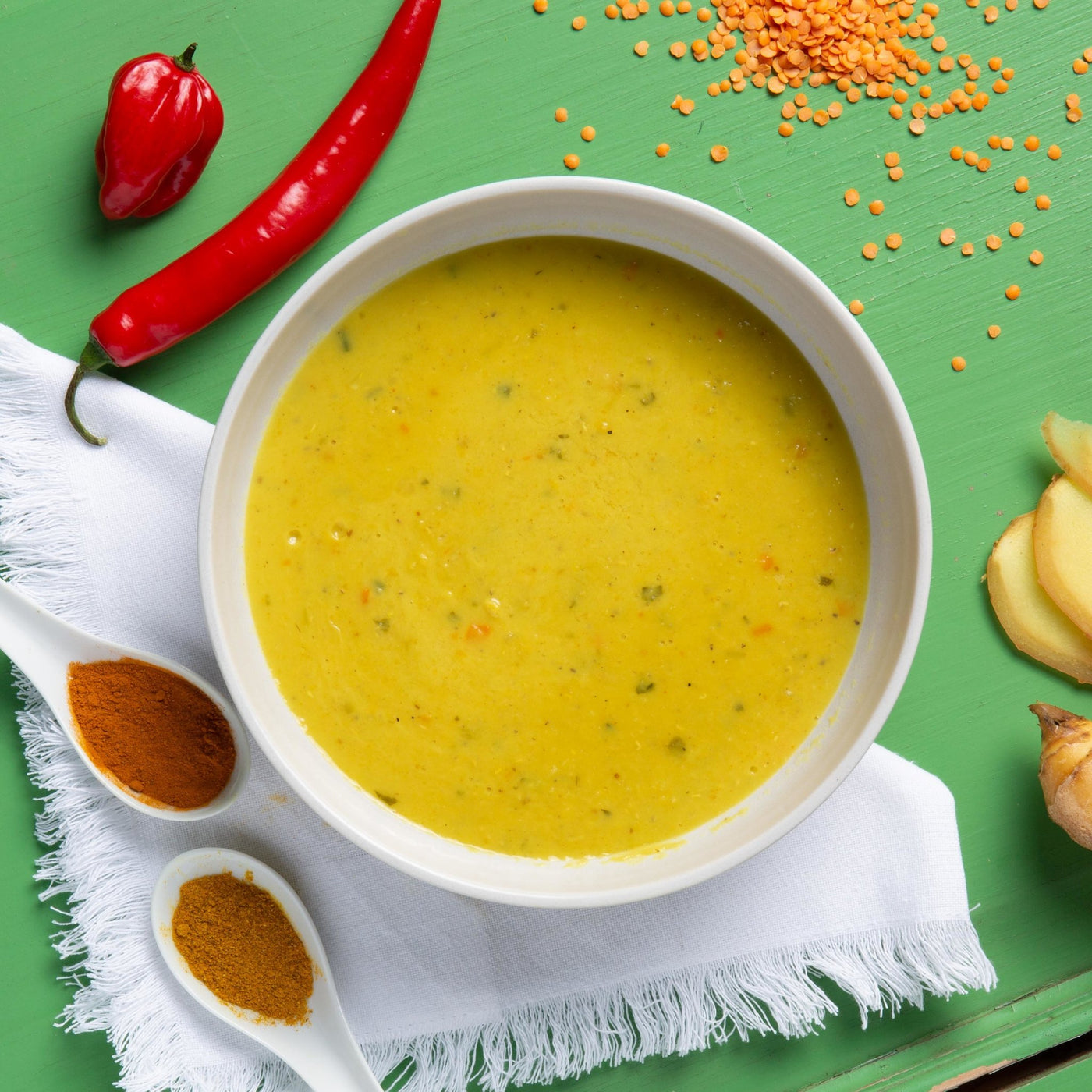 Asian Red Lentil Soup (approx. 450ml)