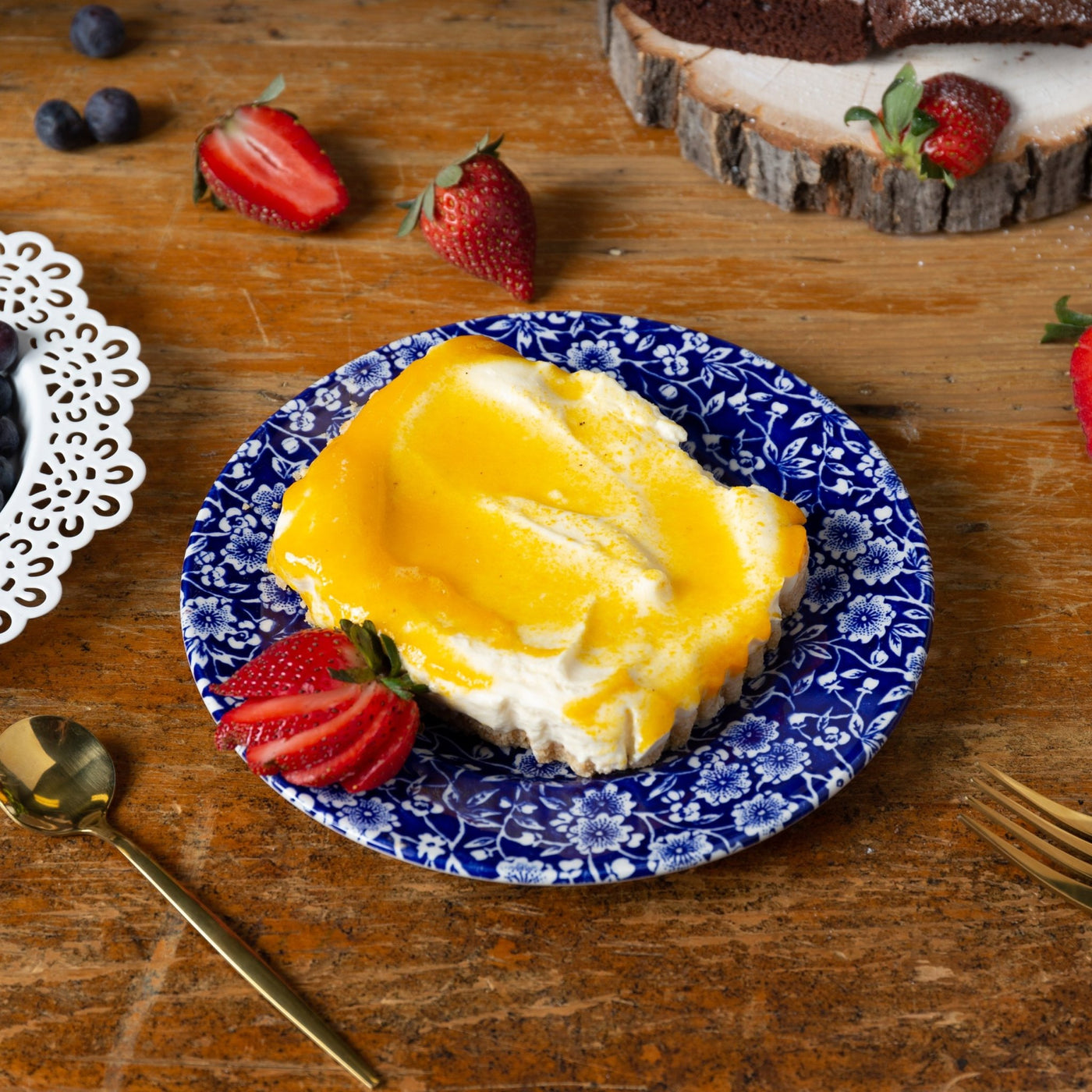 Passion Fruit Cheesecake