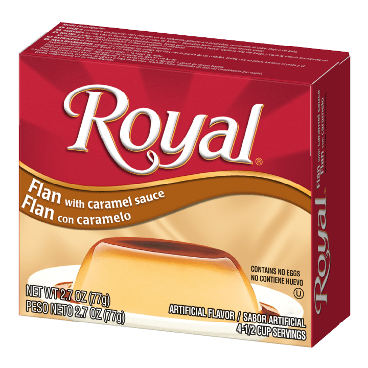 Royal Flan mix with caramel sauce  156g