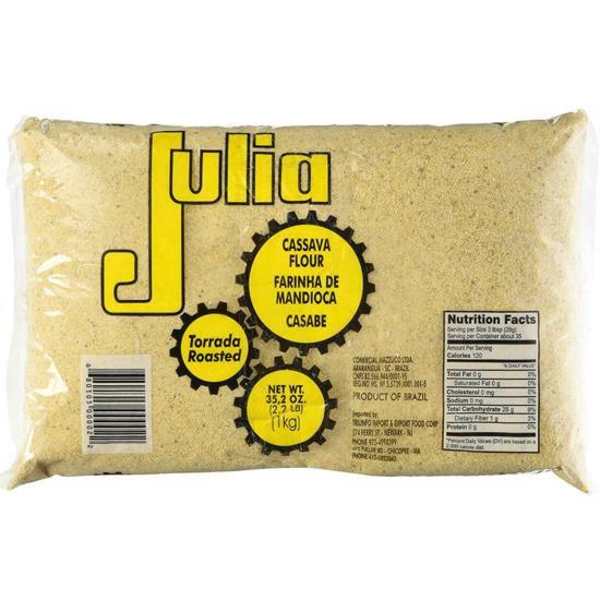 Roasted Mandioca Flour Julia 1 Kg