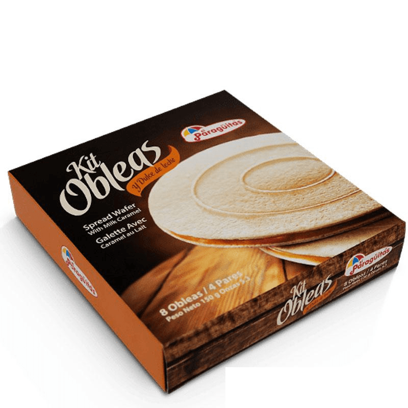 OBLEAS Kit with Dulce de leche Paraguitas