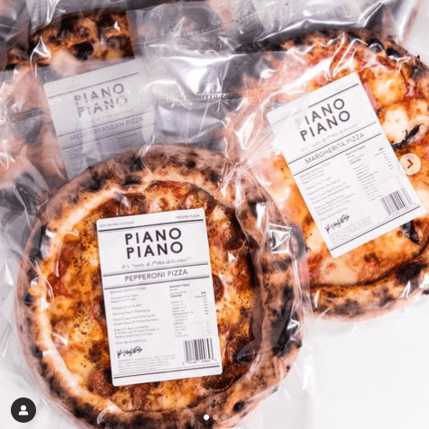 Piano Piano  Mushrooms & Onion Pizza