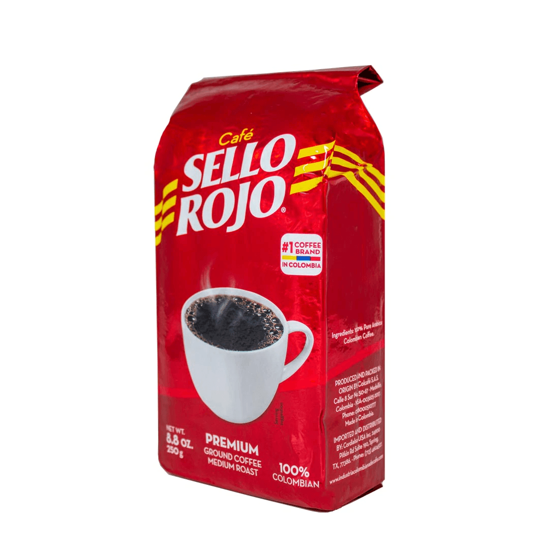 Sello Rojo Coffee Ground 250g